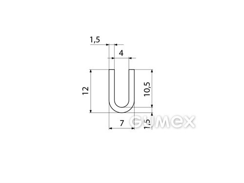 SILIKONPROFILE U-FORM